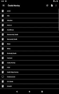 České Noviny android App screenshot 14