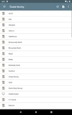 České Noviny android App screenshot 15