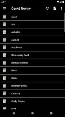 České Noviny android App screenshot 22