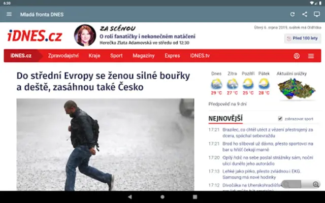 České Noviny android App screenshot 4