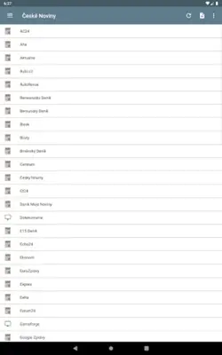 České Noviny android App screenshot 7